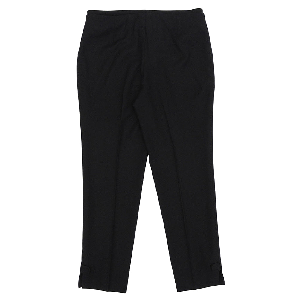 JILSANDER ジルサンダー ウールカシミヤ テーパードパンツ ボトムス レディース 黒 ブラック 34 WF213902 ボトムス