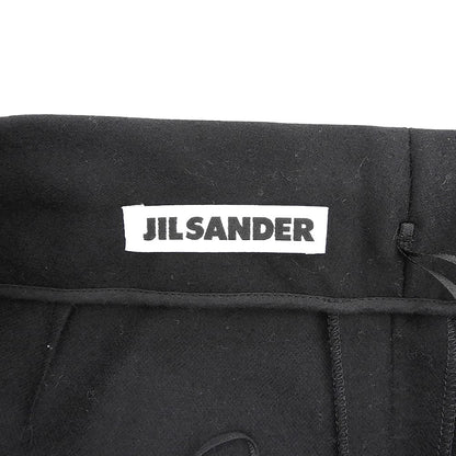 JILSANDER ジルサンダー ウールカシミヤ テーパードパンツ ボトムス レディース 黒 ブラック 34 WF213902 ボトムス