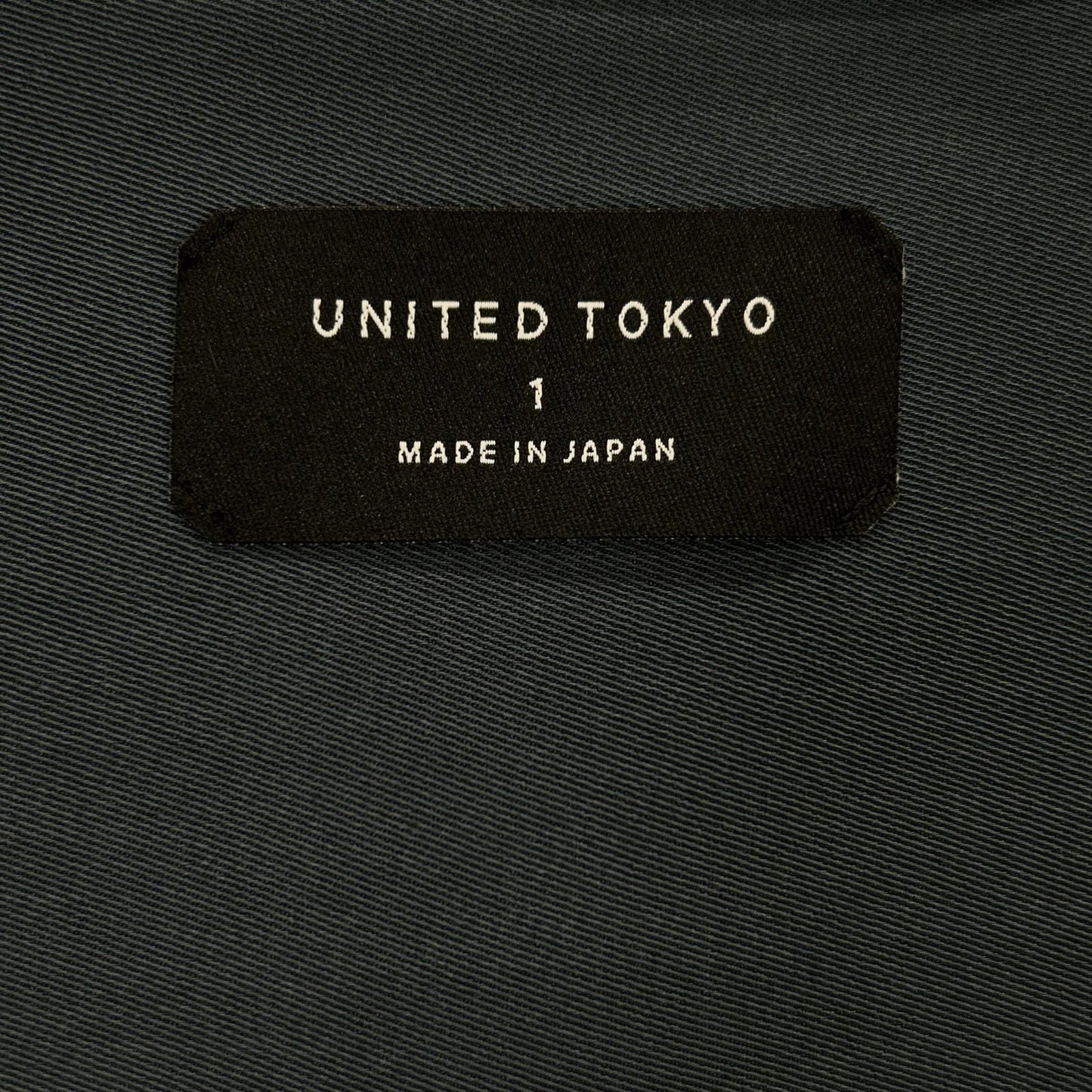 UNITED TOKYO ユナイテッドトウキョウ 133250008 ネイビー DRY KERSEY 2WAYブルゾン ジャケット