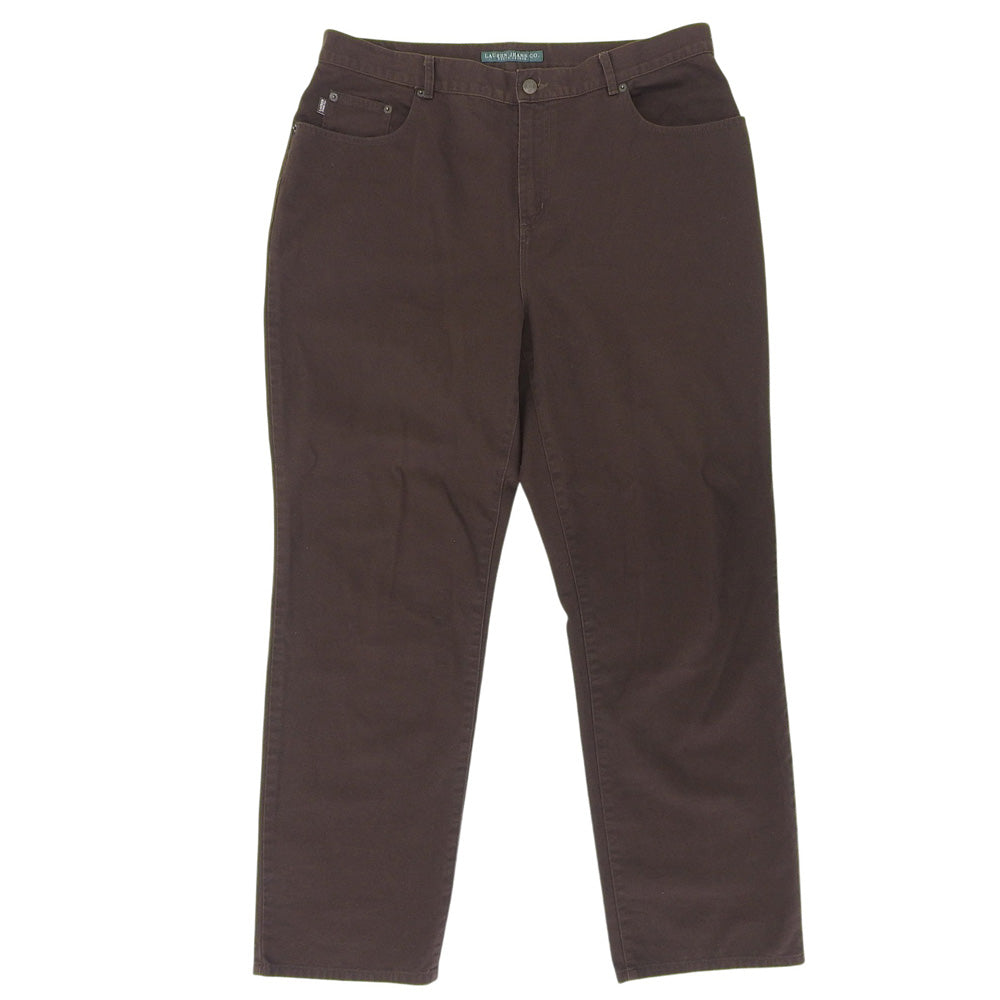 RALPHLAUREN ラルフローレン コットン パンツ ボトムス メンズ ブラウン 16W ボトムス