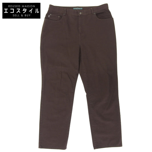 RALPHLAUREN ラルフローレン コットン パンツ ボトムス メンズ ブラウン 16W ボトムス