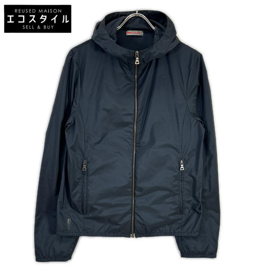 PRADA SPORT プラダスポーツ 08年製 ネイビー ナイロンジャケット ジャケット
