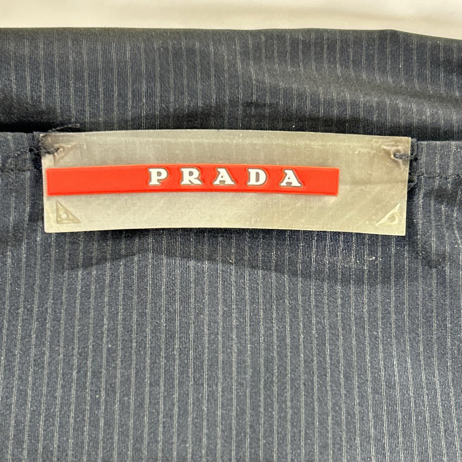 PRADA SPORT プラダスポーツ 08年製 ネイビー ナイロンジャケット