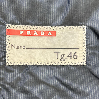 PRADA SPORT プラダスポーツ 08年製 ネイビー ナイロンジャケット ジャケット