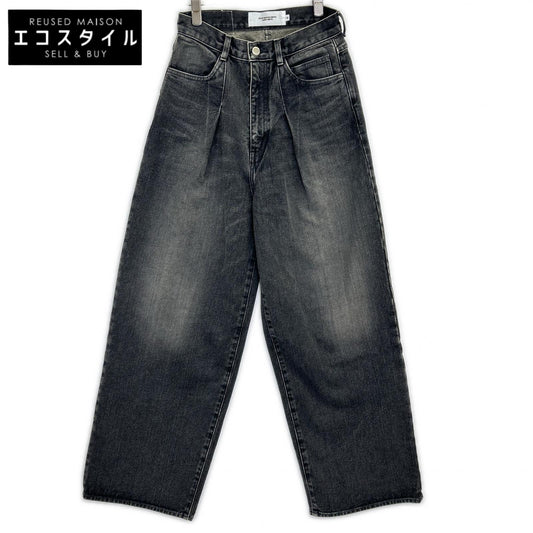 ﾁｬｺｰﾙ 14.5oz DENIM IN TUCK COMFORT TAPERED PANTS ボトムス 25 レディース
