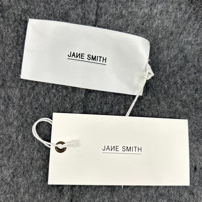 JANE SMITH 珍妮·史密斯 灰色 羊毛 双面夹克 夹克