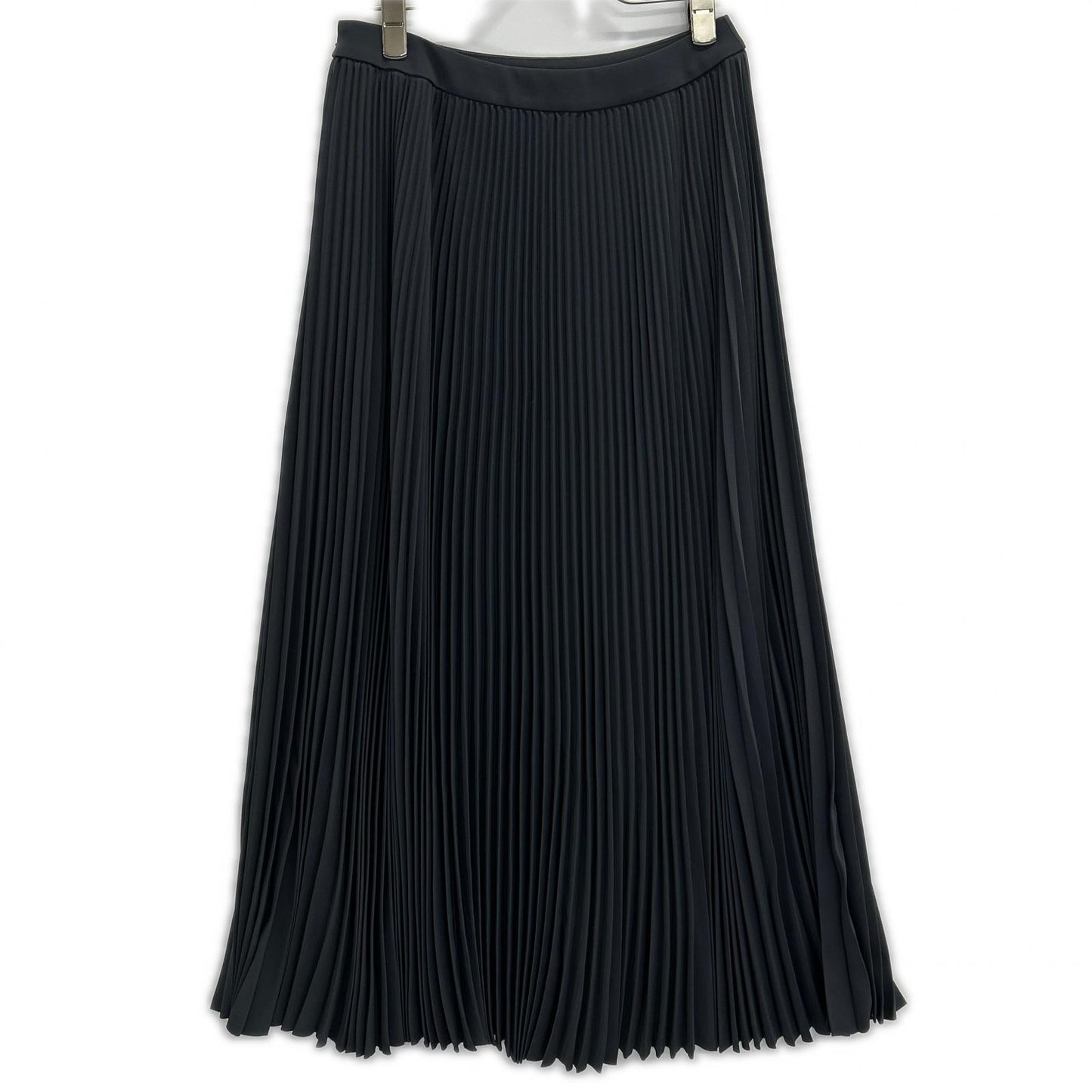 Graphpaper グラフペーパー グレー Satin Pleats Skirt スカート