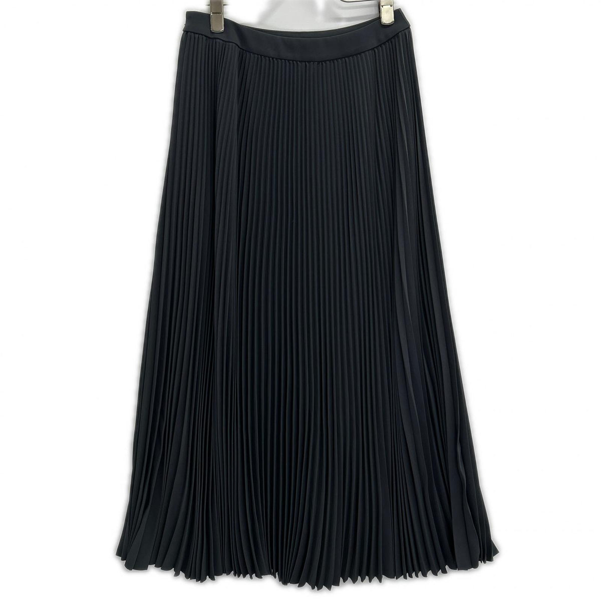 Graphpaper グラフペーパー グレー Satin Pleats Skirt スカート