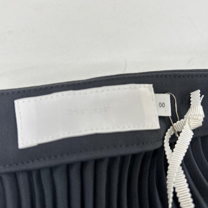 Graphpaper グラフペーパー グレー Satin Pleats Skirt スカート