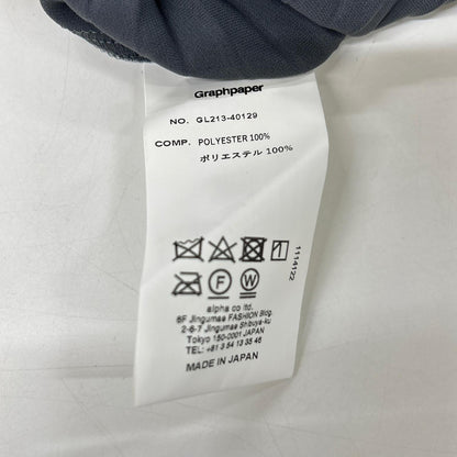Graphpaper グラフペーパー グレー Satin Pleats Skirt スカート