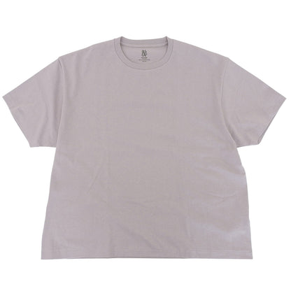 BATONER バトナー 新品同様 CHOMA CREW NECK 半袖 Tシャツ トップス メンズ グレージュ WIDE M トップス