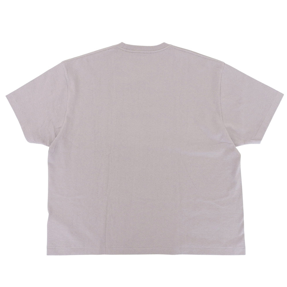 【SALE】 BATONER バトナー 新品同様 CHOMA CREW NECK 半袖 Tシャツ トップス メンズ グレージュ WIDE M トップス