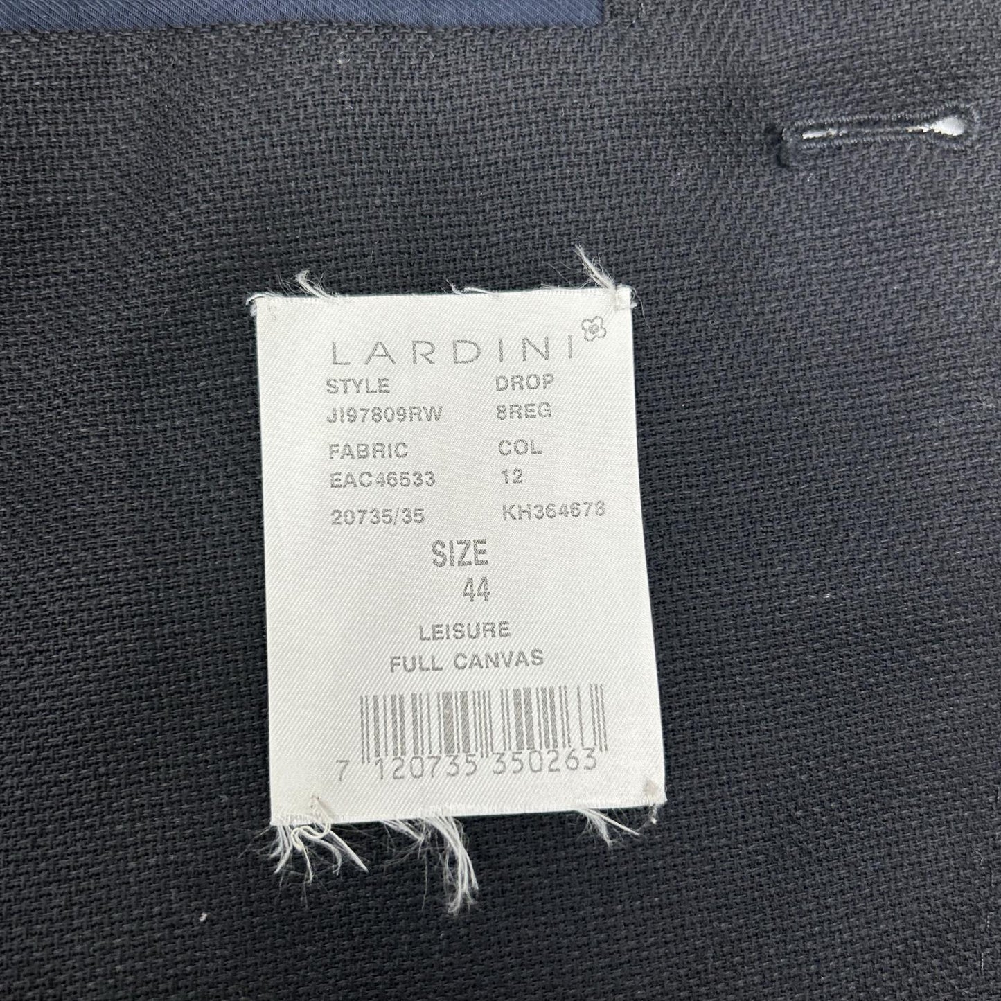 LARDINI 拉尔迪尼 JI97809RW 黑色 il Blazer 夹克