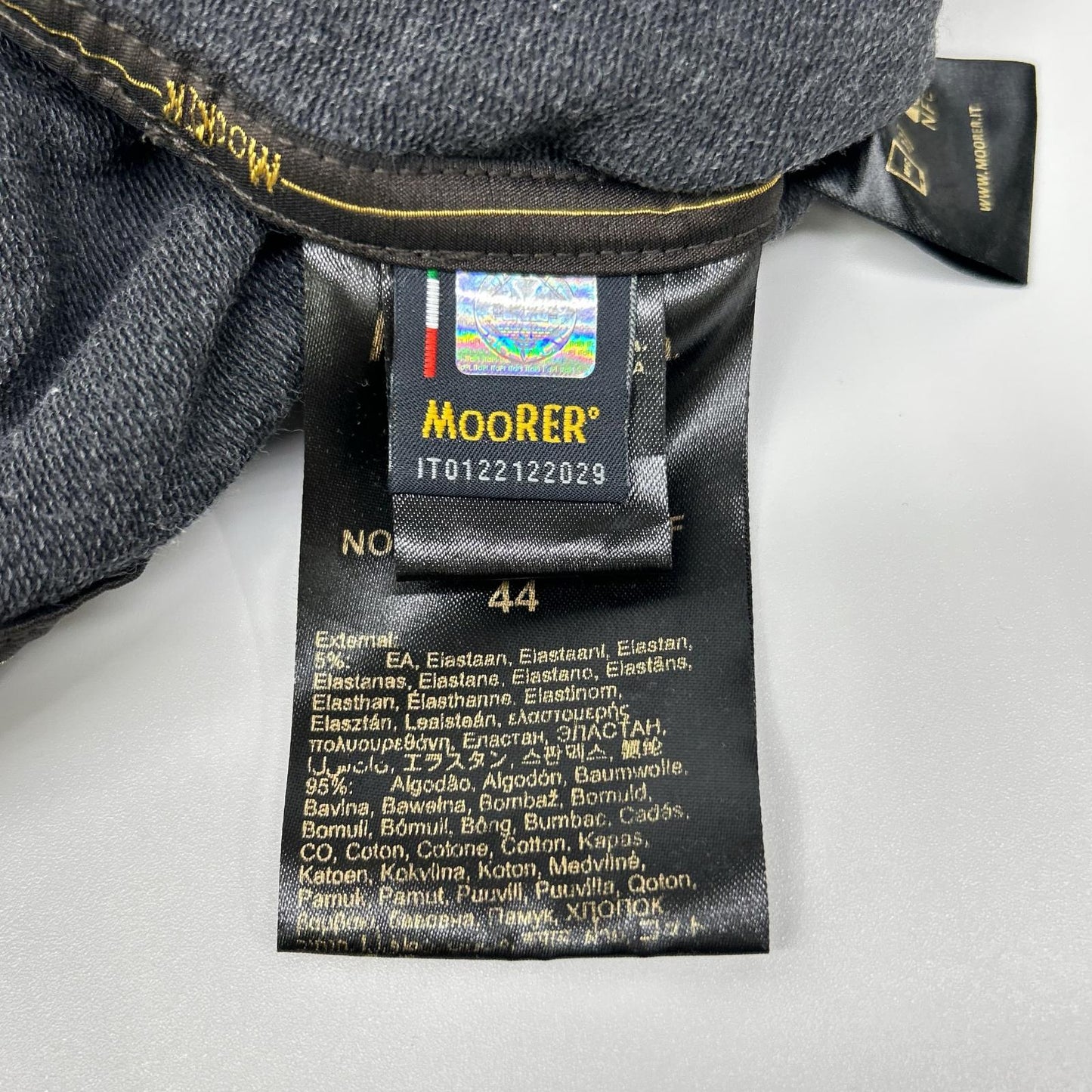 MOORER 穆勒 灰色 NORCIA TUTA RAF 套装 西服 套装