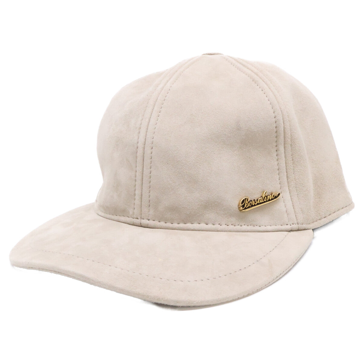 Borsalino ボルサリーノ スエード ベースボールキャップ 帽子