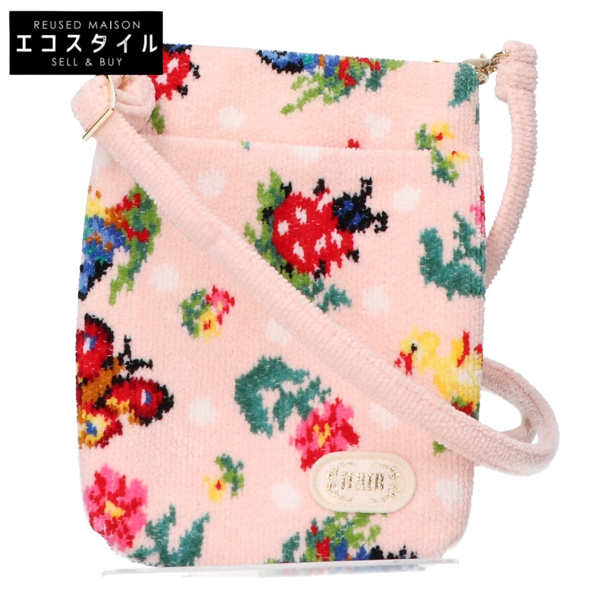 FEILER フェイラー 【美品】ハイジドット スマホ ショルダーバッグ