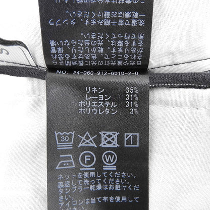 SLOBE IENA スローブイエナ リネン混 ストライプスカート レディース ネイビー 36 24-060-912-6010-2-0 24年 スカート