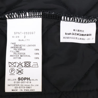 SOPHNET. x LAVENHAM SPNT-252097 BRUNDON Quilted Hooded Coat