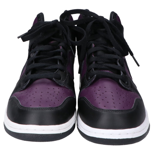 NIKE ナイキ DJ0382-600 ×Fragment Design ブラック×パープル ハイカットスニーカー シューズ
