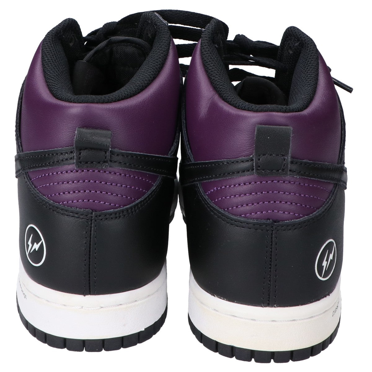 NIKE ナイキ DJ0382-600 ×Fragment Design ブラック×パープル ハイカットスニーカー シューズ