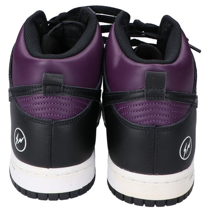 NIKE ナイキ DJ0382-600 ×Fragment Design ブラック×パープル ハイカットスニーカー シューズ