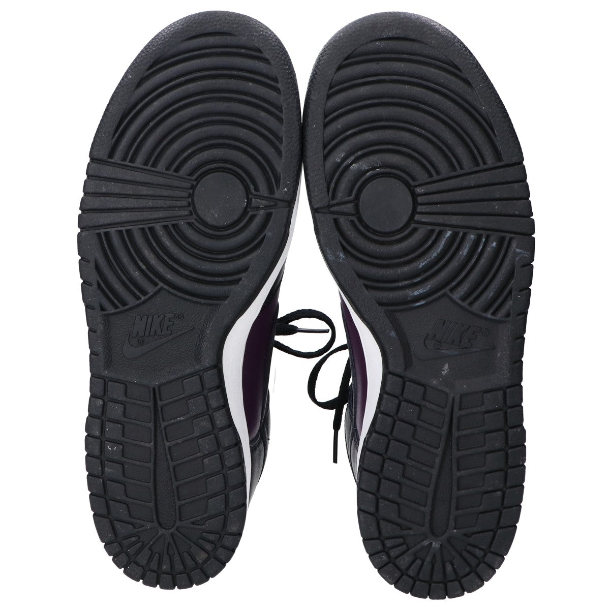 NIKE ナイキ DJ0382-600 ×Fragment Design ブラック×パープル ハイカットスニーカー シューズ