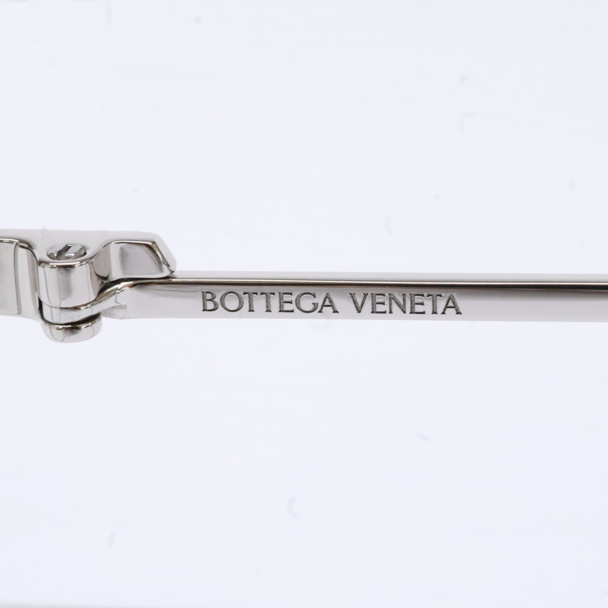 BOTTEGA VENETA ボッテガヴェネタ 【美品】BV1385O 002 メタル メガネフレーム 眼鏡