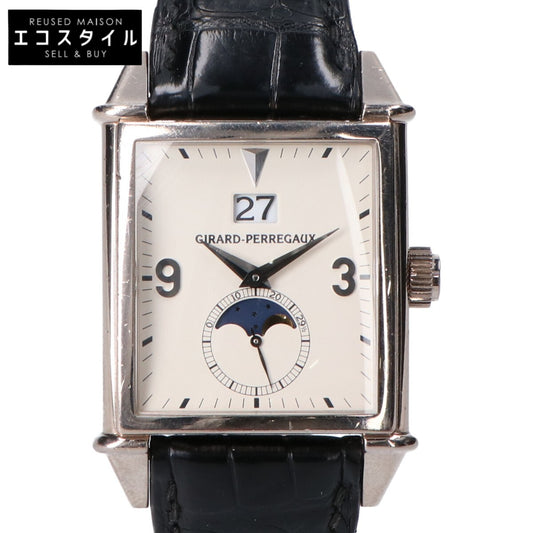 GIRARD-PERREGAUX ジラール ペルゴ 25800.0.53.815 750WG ヴィンテージ1945 ビックデイト&ムーンフェイズ 腕時計