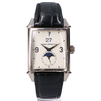 GIRARD-PERREGAUX ジラール ペルゴ 25800.0.53.815 750WG ヴィンテージ1945 ビックデイト&ムーンフェイズ 腕時計