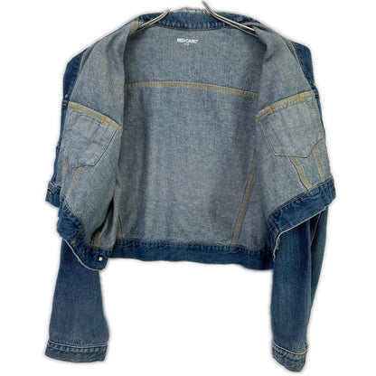 RED CARD レッドカード × L'appartement ブルー ダメージ加工デニムジャケット ジャケット
