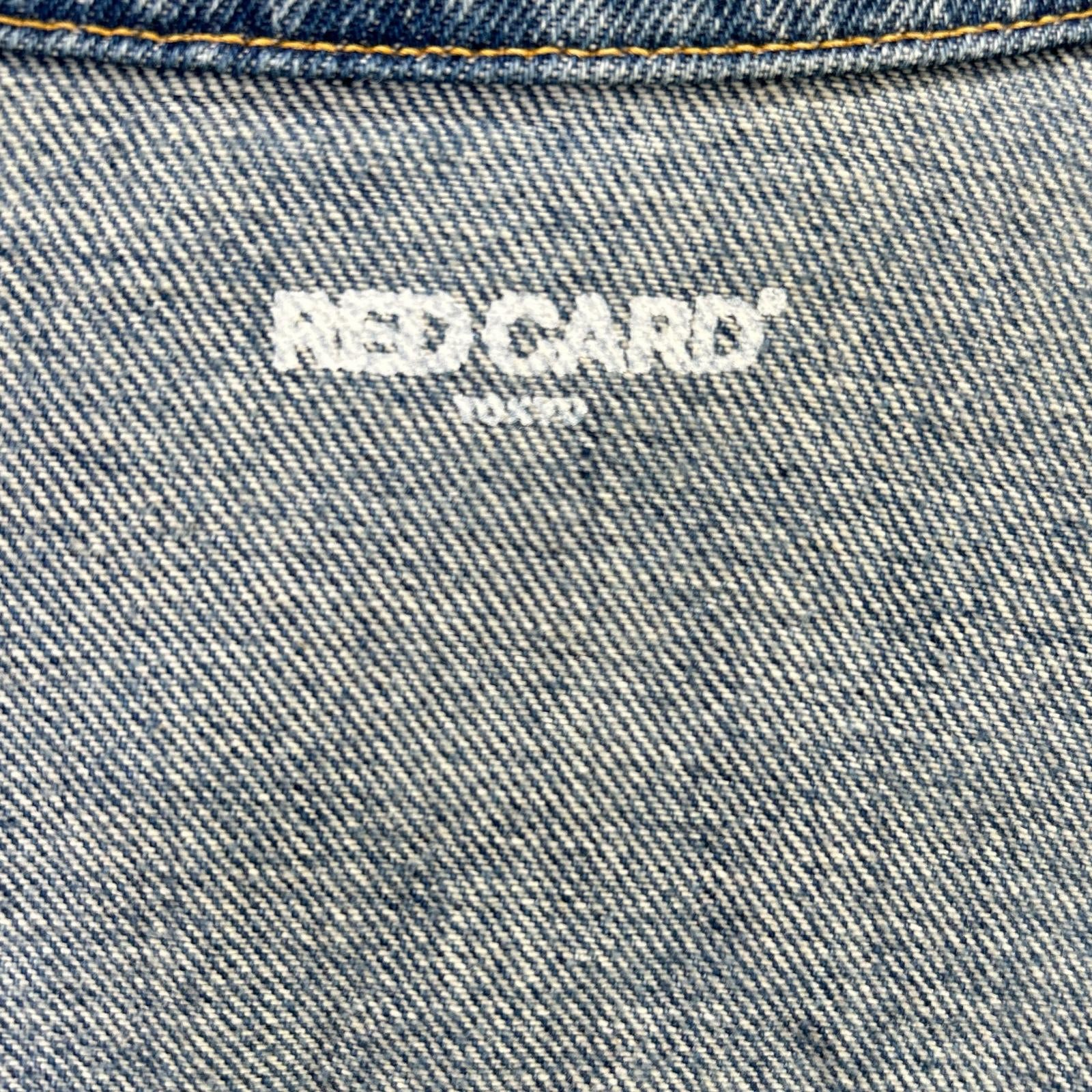 RED CARD レッドカード × L'appartement ブルー ダメージ加工デニムジャケット ジャケット