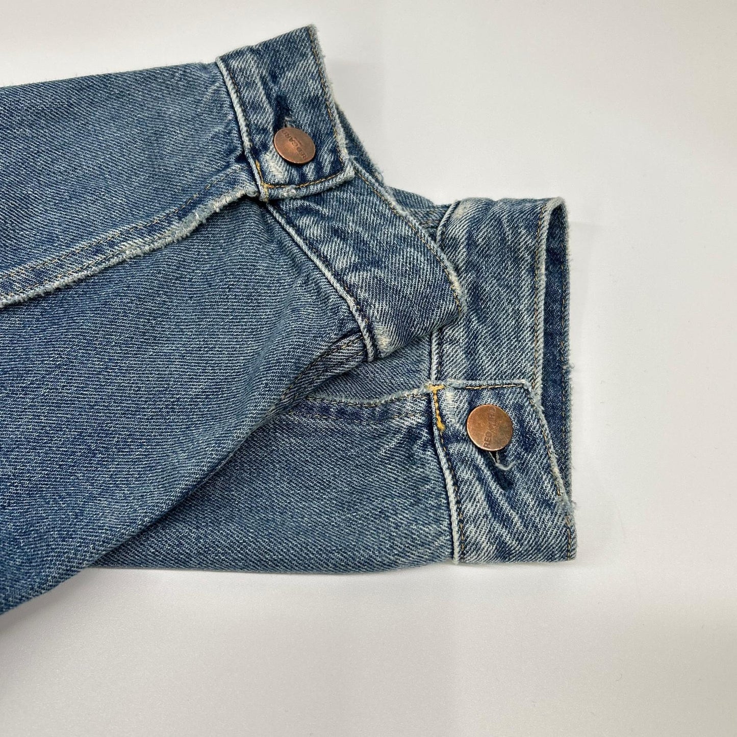 RED CARD レッドカード × L'appartement ブルー ダメージ加工デニムジャケット ジャケット