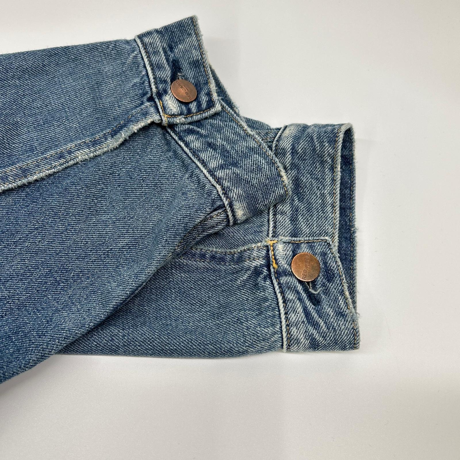 RED CARD レッドカード × L'appartement ブルー ダメージ加工デニムジャケット ジャケット