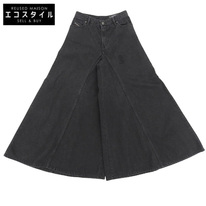 DIESEL ディーゼル D-SPRITZZ コットン ブーツカット フレアデニムパンツ ボトムス レディース ブラック W23-L30 ボトムス