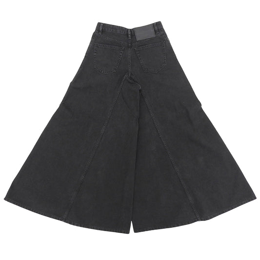 DIESEL ディーゼル D-SPRITZZ コットン ブーツカット フレアデニムパンツ ボトムス レディース ブラック W23-L30 ボトムス