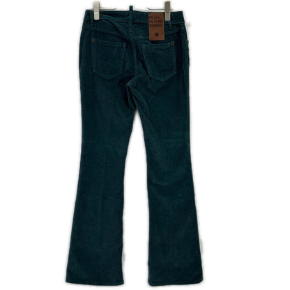 DSQUARED2 ディースクエアード S73LA0266 S60618 绿色 灯芯绒 喇叭裤 下装