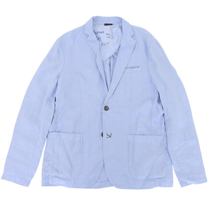 NAPAPIJRI ナパピリ 未使用 リネン100% ジャケット メンズ ブルー XL ジャケット