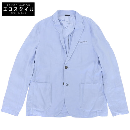 NAPAPIJRI ナパピリ 未使用 リネン100% ジャケット メンズ ブルー XL ジャケット