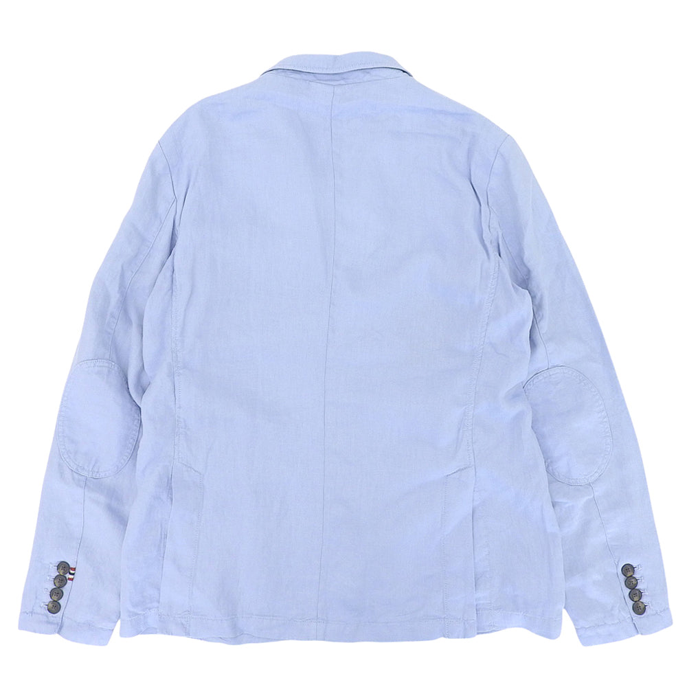 NAPAPIJRI ナパピリ 未使用 リネン100% ジャケット メンズ ブルー XL ジャケット