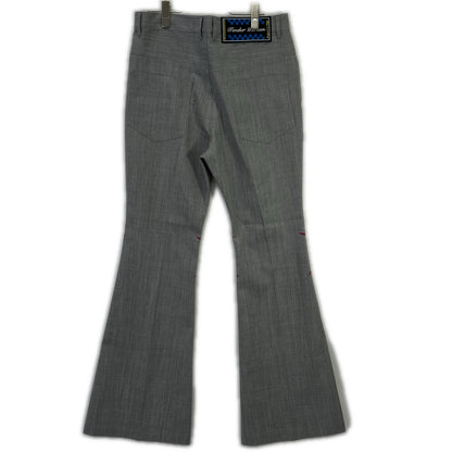 TENDER PERSON TENDER PERSON 灰色 SPIDER KNEES FLARE PANTS 裤子