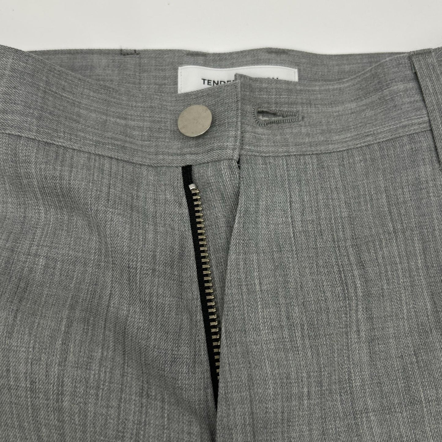TENDER PERSON TENDER PERSON 灰色 SPIDER KNEES FLARE PANTS 裤子