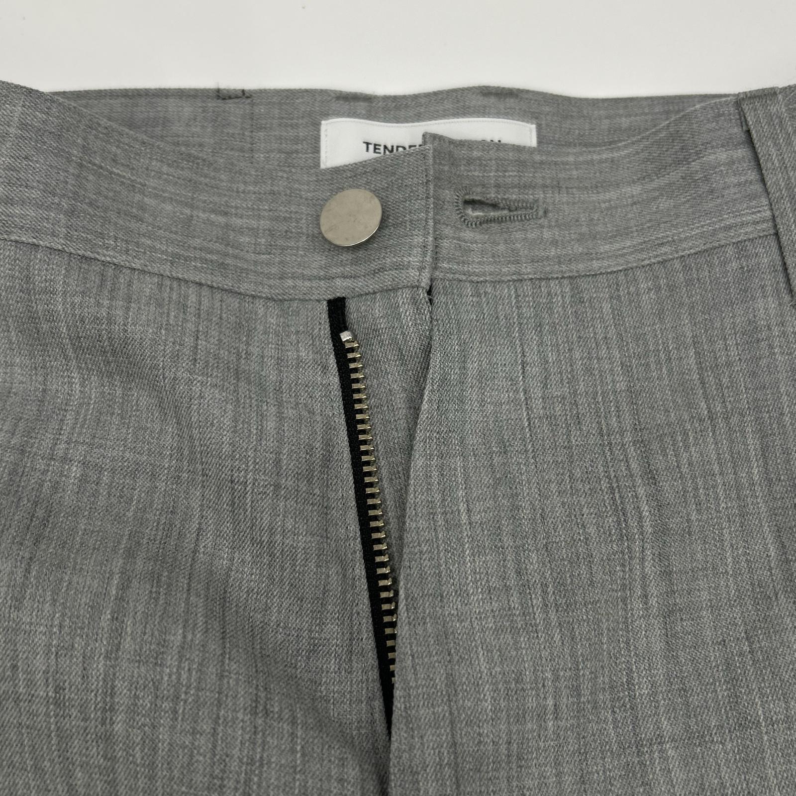 TENDER PERSON TENDER PERSON 灰色 SPIDER KNEES FLARE PANTS 裤子