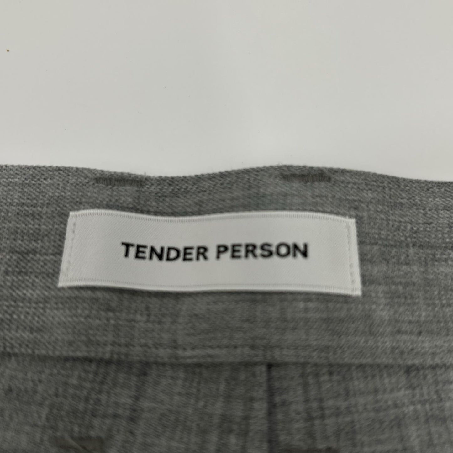 TENDER PERSON TENDER PERSON 灰色 SPIDER KNEES FLARE PANTS 裤子