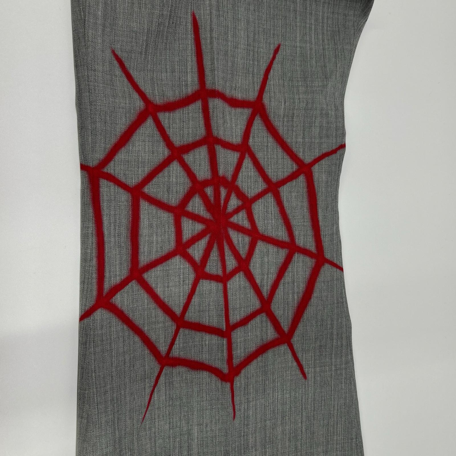 TENDER PERSON TENDER PERSON 灰色 SPIDER KNEES FLARE PANTS 裤子
