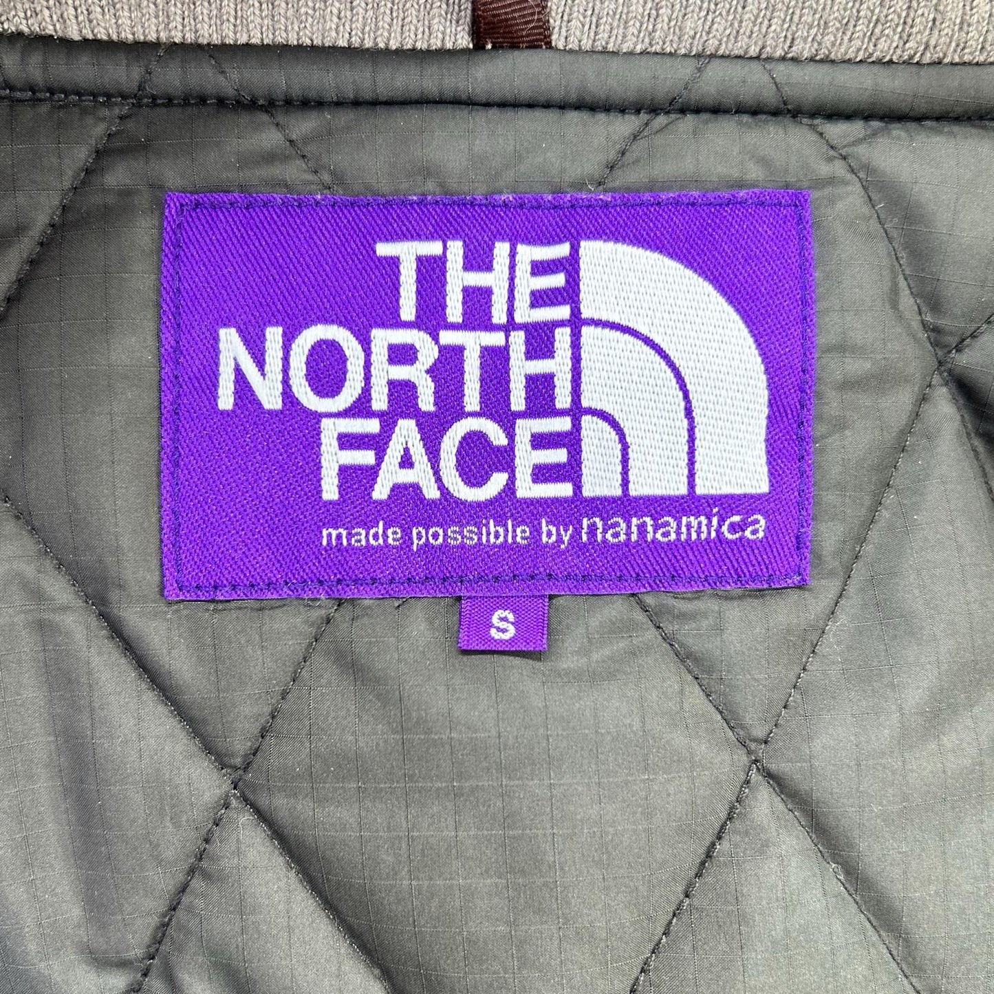 THE NORTH FACE PURPLE LABEL ザ ノースフェイス パープルレーベル NY2261N ブラウン ウール ヘリンボーン ツイード バーシティ ジャケット ジャケット