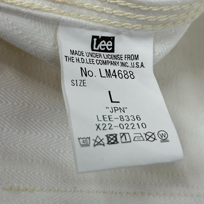 Lee LM4688 White CITY SHOP Exclusive OVERSIZED Jumpsuit Overalls All-in-one