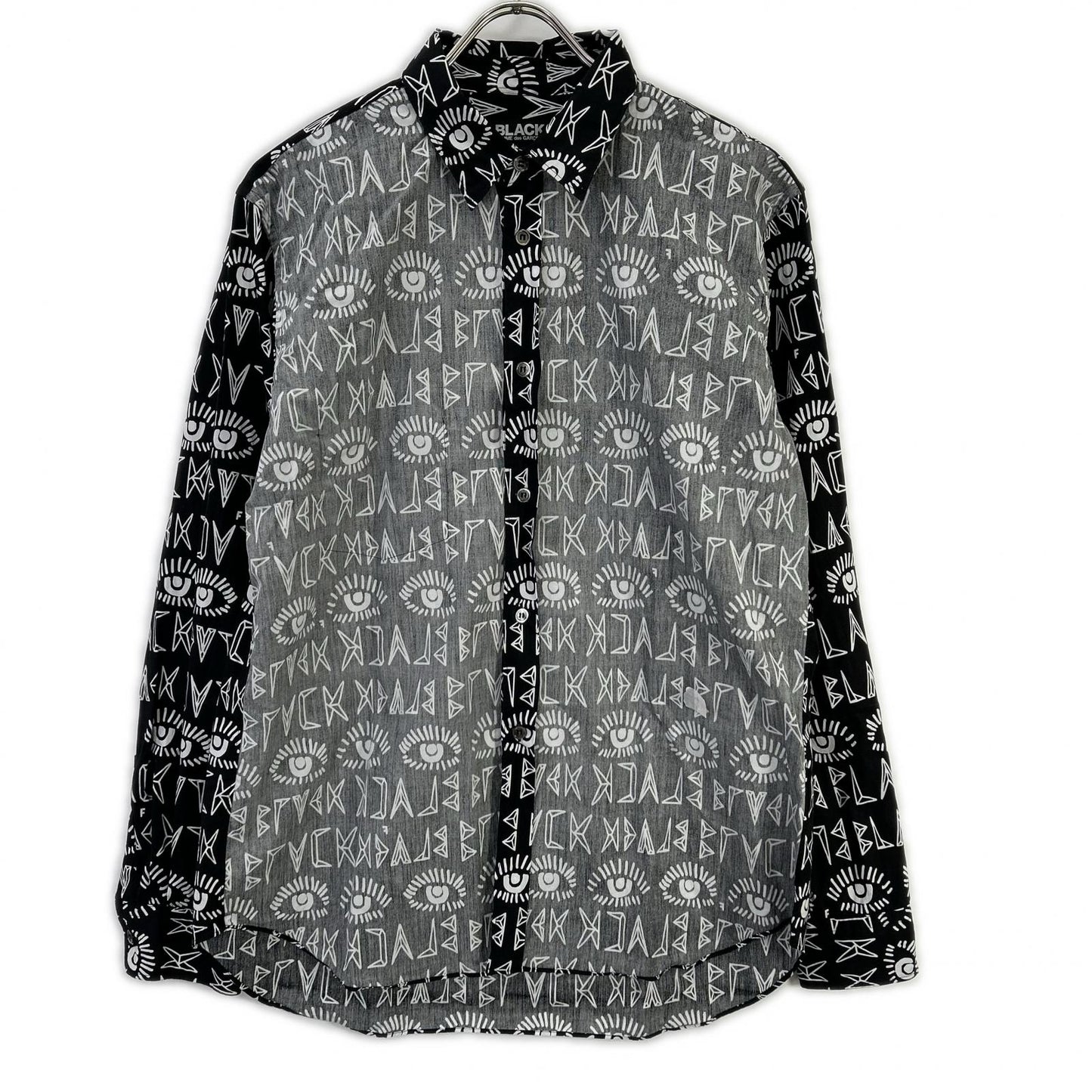 BLACKCOMMEdesGARCONS ブラックコムデギャルソン ×Filip Pagowski 25年 1P-B006 リバースパネルシャツ トップス