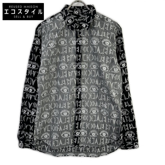 BLACKCOMMEdesGARCONS ブラックコムデギャルソン ×Filip Pagowski 25年 1P-B006 リバースパネルシャツ トップス