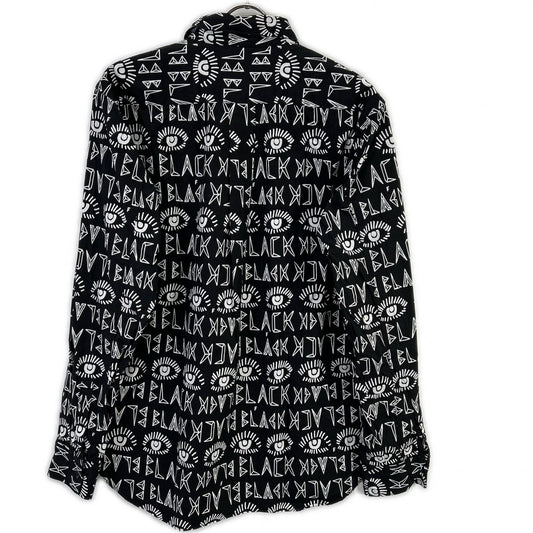 BLACKCOMMEdesGARCONS ブラックコムデギャルソン ×Filip Pagowski 25年 1P-B006 リバースパネルシャツ トップス