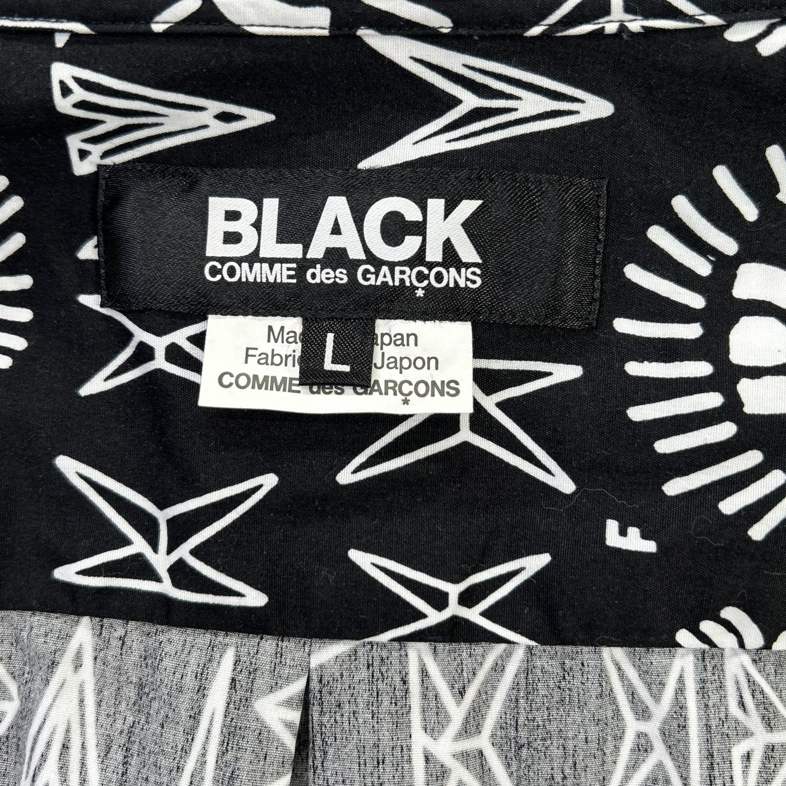 BLACKCOMMEdesGARCONS ブラックコムデギャルソン ×Filip Pagowski 25年 1P-B006 リバースパネルシャツ トップス